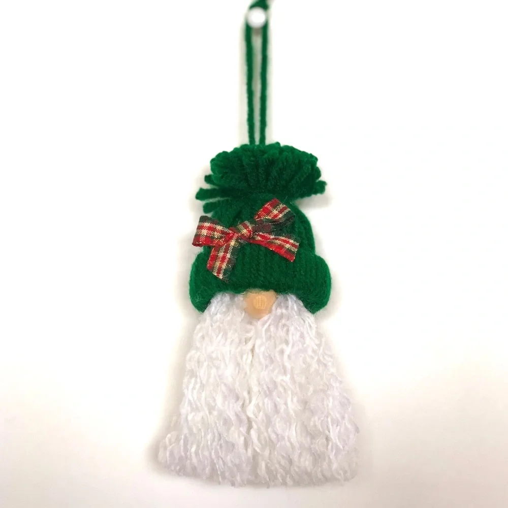 gnome yarn ornament